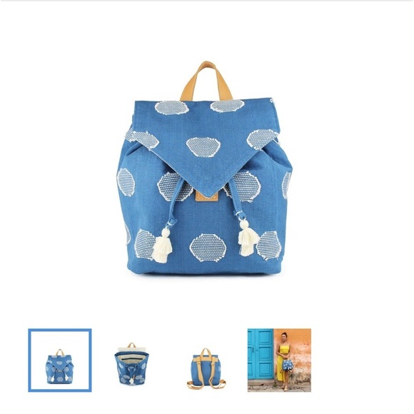 Angelica Backpack by Mercado Global Anthropologie - NWT - Picture 7 of 7